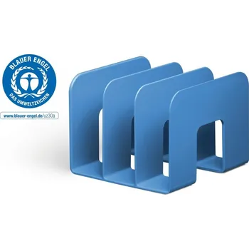 Kancelář DURABLE ECO, plastový stojan na katalogy modrý