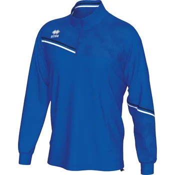 ERREA´ ERREA ELIAS Tréninková mikina BARVA: modrá - tmavě modrá - bílá, Velikost: XXS Technická tréninková mikina s polovičním zipem a otvory na palce