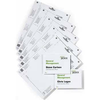 Kancelář DURABLE 4851, Door sign náhradní štítky pro informační tabulky, 20 štítků