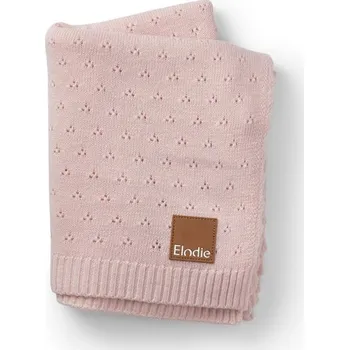 Dětská deka ELODIE DETAILS pointelle deka Misty Pink