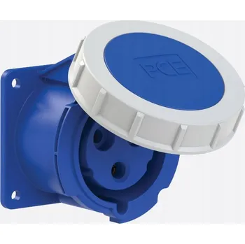 Elektrická zásuvka Zásuvka do panelu, jednofázová 32A 3P IP67 230V PCE 3232-6
