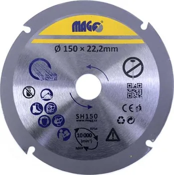 Řezný kotouč Řezný kotouč na dřevo 150mm