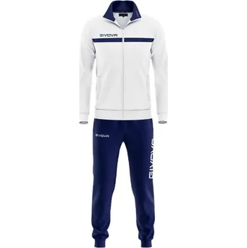 Pánská mikina Givova One Full Zip Unisex tepláková souprava TT012 0304 S