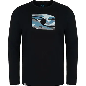 Pánské tričko Loap Albe Pánské triko dlouhý rukáv CLM2070 Černá M