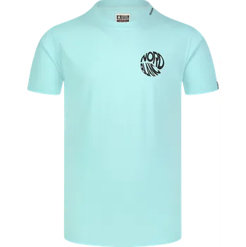 Pánské triko NORDBLANC ROTATED NBSMT8151 SVĚTLE MODRÁ XXL