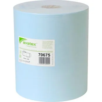 Utěrka Europapier Avatex 70675, tyrkysová utěrka z netkané textilie, 285 m, pro čištění, krepová struktura