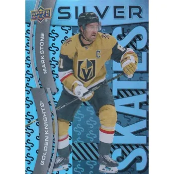 Sběratelská karetní hra insert karta MARK STONE 24-25 Extended Silver Skates číslo SS-30