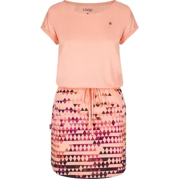 Dámské šaty Loap Anasata Dámské šaty CLW2172 Růžová S