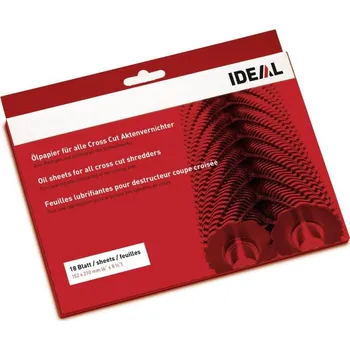 Skartovačka EBA Čistící olejový papír pro skartovací stroje EBA/IDEAL pro skartovače, 18 listů