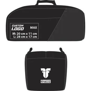 Sportovní taška Sportovní taška Fighter - vlastní potisk M / černá