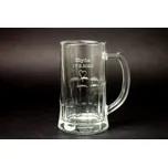 Pivní půllitr s textem Jaké množství potřebujete?: Potřebuji 48 - 95 ks