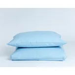 Tulimese Povlečení lněné pomněnkové ROZMĚRY POVLAKU NA PEŘINU: POVLAK NA PEŘINU 110X125 CM, ROZMĚRY POVLAKU NA POLŠTÁŘ: POVLAK NA POLŠTÁŘ 60X40 CM