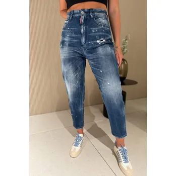 Dámské džíny Dámské džíny DSQUARED2 80's S75LB1028 modré Velikost: 34