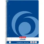 Herlitz Spirálový Blok College A4 80 listů - linkovaný