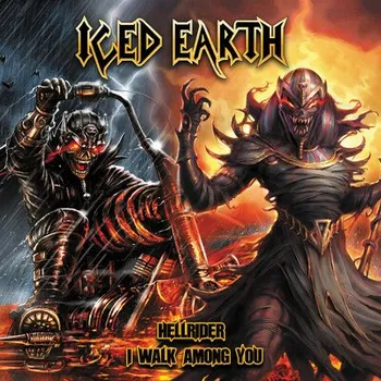 Umění ICED EARTH - Hellrider/i Walk Among You 2PLP (ROAR2309LP)