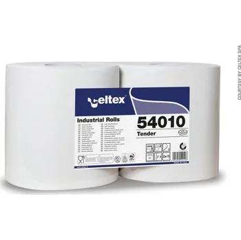 Utěrka Celtex 54010, Průmyslová utěrka bílá Tender 500, šířka 24cm, 2 vrstvy - 2ks