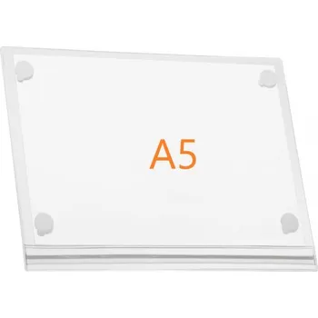 Durable 5057, čirá voděodolná kapsa samolepící, A5, balení 5ks