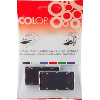 Razítková poduška Razítková poduška COLOP E20, černá, 2 ks v balení