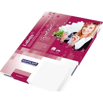 Samolepící etiketa Best Print Rayfilm R0400.1123G lesklé průsvitné PET laser etikety 210x297mm A4, 10 listů