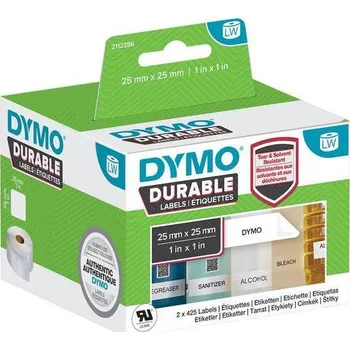 Papír DYMO LW Durable odolné štítky 25x25 mm, 2x850 ks