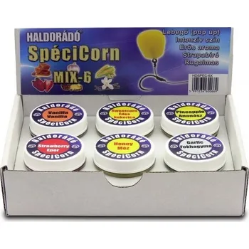 Haldorádó Gumová Kukuřice SpéciCorn 10mm 10ks Mix Příchutí 6ks