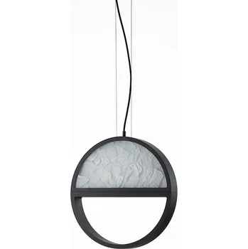 Brokis Kruhové svěšené svítidlo z výrazného skla Geometric Circle 1/2 Top Barva skla: Amber sklo lesklé BROKISGLASS PC01141_020