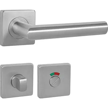 Dveřní kování MP - FAVORIT - HR Provedení: klika/klika, Typ otvoru: rozety WC s ukazatelem