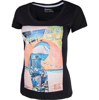 Dámské tričko Erco Dámské tričko Tokyo Černá S