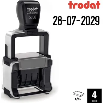 Samobarvící datumovka Trodat 5030 Dater Printy, razítko, výška 4mm