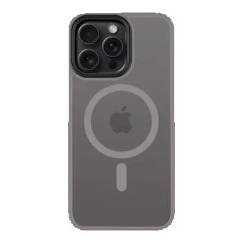 Pouzdro na mobilní telefon Kryt TACTICAL Hyperstealth pro Apple iPhone 15 Pro Max - podpora MagSafe - světle šedý