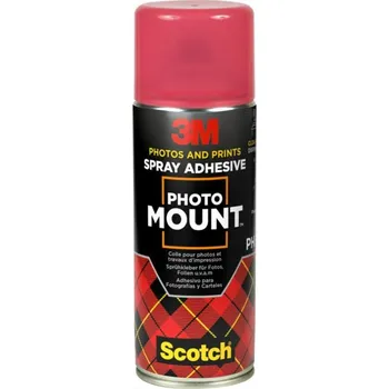 Průmyslové lepidlo 3M Photo mount Scotch sprejové lepidlo, 400 ml
