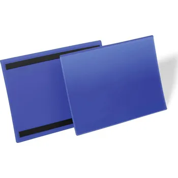 Archivační box Durable 1745, magnetické pouzdro na dokumenty A4 na šířku, modré