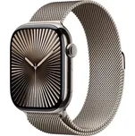 Apple Watch S10 Cellular 42 mm Milanese loop chytré hodinky tit/nat