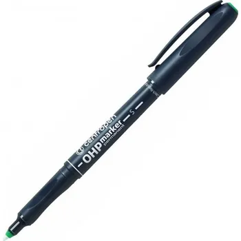 Centropen permanentní popisovač 2634 S pro folie OHP, stopa 0,3 mm Barva: Zelená