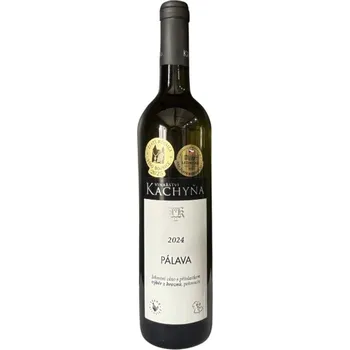 Víno Pálava 2024, výběr z hroznů, polosuché 0,75l KACHYŇA