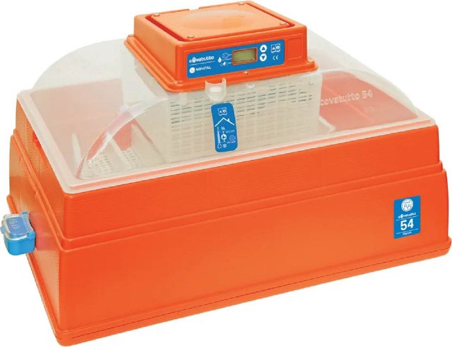B-FARM Líheň COVATUTTO 54 Digitale manual - poloautomatická líheň pro 54 slepičích vajec
