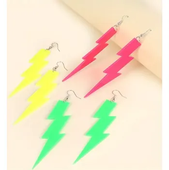 dovoz Náušnice blesky Velikost: žlutá