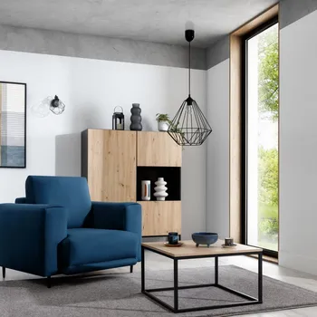 Benigne 35x35x90cm závěsná 1 černý