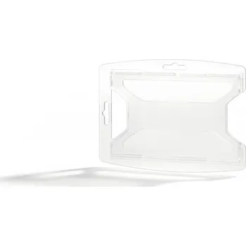 Obal na doklad DURABLE 8951, pouzdro na ID kartu reXycle® , bez upevnění 54x85 mm, balení 10 ks