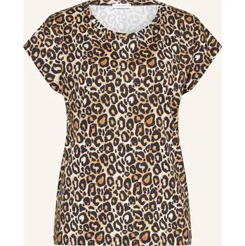 Dámské tričko Darling Harbour Dámská Pyžamová Košile, světle hnědá / hnědá...