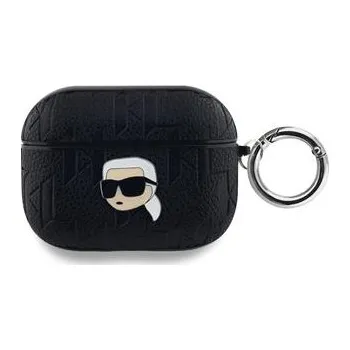 Pouzdro na mobilní telefon Pouzdro KARL LAGERFELD pro Apple AirPods Pro - Karl - umělá kůže - černé