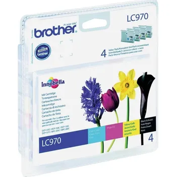 Počítačové příslušenství Inkoustová cartridge Brother LC-970, Value Pack