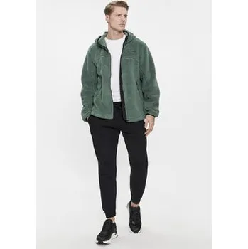 Pánská mikina Kappa Fleecová mikina 321H7YW Zelená Regular Fit M