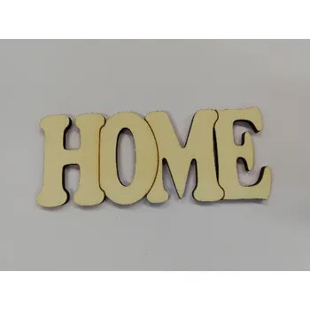 Dřevěný výřez nápis HOME č.2 vel.1