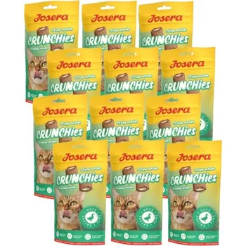 Volný čas JOSERA Crunchies - kachna (pamlsek pro kočky) 12x60g