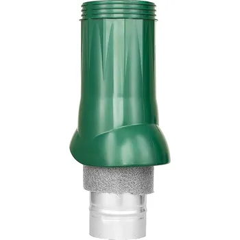 Komín Plastový nátrubek Dalap PTR 125-160 Green PTR 125-160 pro rotační hlavice, zelený
