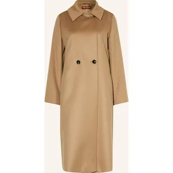 Dámský kabát Max Mara Studio Dámský Vlněný Kabát Bcollag, velbloudí, 38
