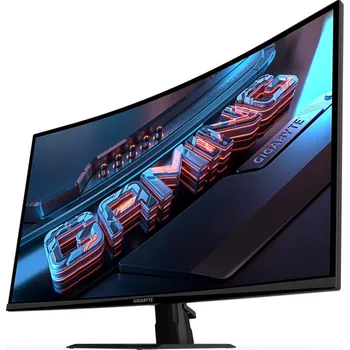 Počítačové příslušenství Gigabyte 32'' GS32QCA, Prohnutý VA 1500R, 2560x1440 QHD, 180Hz, 3500:1, 250cd/m2, 1ms,2xHDMI, 1xDP