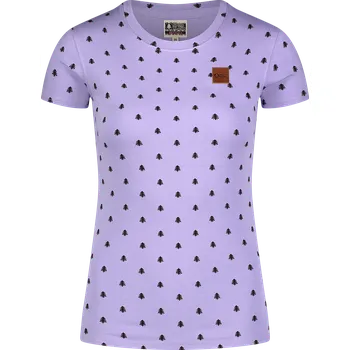 Dámské tričko Dámské triko NORDBLANC MIKA NBSLT8173 FIALOVÁ 34