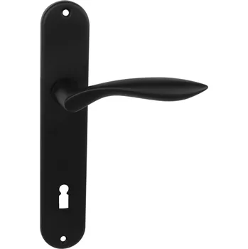 Dveřní kování BA - CLAUDIA - S Provedení: klika/klika, Typ otvoru: BB otvor pro klíč, Rozteč: 90 mm